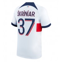 Dres Paris Saint-Germain Milan Skriniar #37 Gostujuci 2023-24 Kratak Rukav